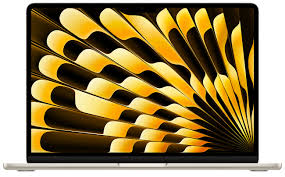 Apple MacBook Air - Notebook - 13" - Apple M3 None - 16 GB - SSD - MacOS Sequoia - Starlight - MC8J4E/A