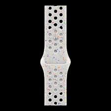Apple - Sport Band - 45mm Pure Platinum Nike - S/M