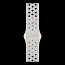 Apple - Sport Band - 45mm Pure Platinum Nike - S/M