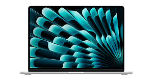Apple MacBook Air - Notebook - 15" - Apple M3 None - 16 GB - SSD - MacOS Sonoma - Silver - 1-year warranty - MXD23LL/A