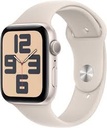 Apple - Smart watch - Starlight Aluminium - GPS 44mm MXEV3CL/A