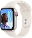 Apple - Smart watch - Starlight Aluminium - GPS 44mm MXEV3CL/A