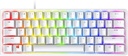 Razer - Keyboard - English - Ergonomic Design - White - Analog Optical