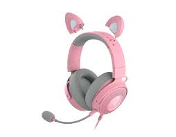 Razer Kraken - Kitty V2 - Headset - Wireless - with Kitty Ears