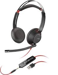 POLY - Headphones - lackwire 5220 Stereo USB-A