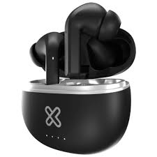 Klip Xtreme - True wireless earphones - Para Phone / Para Portable electronics / Para Tablet - Wireless - 22Hrs ANC Black