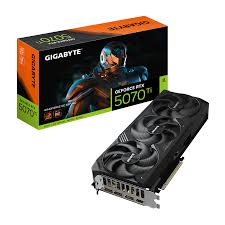 Gigabyte - GeForce RTX 5070 - PCI Express 5.0 x16 - NVIDIA - GeForce RTX 5070 Ti - GDDR7 - DisplayPort / HDMI - GV-N507TWF3OC-16GD