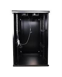 LTK-GAB25PG-Gabinete 25U Pared ABATIBLE Armado reforzado 2 Abanicos 600W