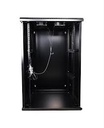 LTK-GAB25PG-Gabinete 25U Pared ABATIBLE Armado reforzado 2 Abanicos 600W
