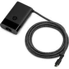 HP - Notebook Charger - USB-C - 65W - Black