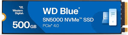 Western Digital WD Blue SN5000 - Internal hard drive - 500 GB - M.2 - Solid state drive