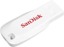 SanDisk Cruzer Blade - Unidad flash USB - 16 GB - USB 2.0 - blanco