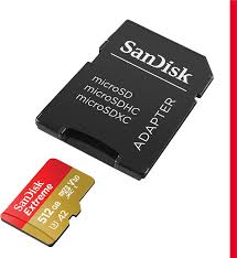 SanDisk Extreme - Tarjeta de memoria flash (adaptador microSDXC a SD Incluido) - 512 GB - A2 / Video Class V30 / UHS-I U3 / Class10 - microSDXC UHS-I