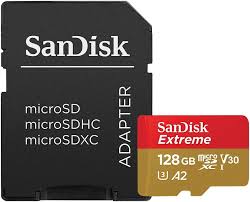SanDisk Extreme - Tarjeta de memoria flash (adaptador microSDXC a SD Incluido) - 512 GB - A2 / Video Class V30 / UHS-I U3 / Class10 - microSDXC UHS-I