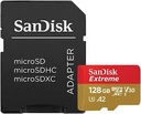 SanDisk Extreme - Tarjeta de memoria flash (adaptador microSDXC a SD Incluido) - 512 GB - A2 / Video Class V30 / UHS-I U3 / Class10 - microSDXC UHS-I