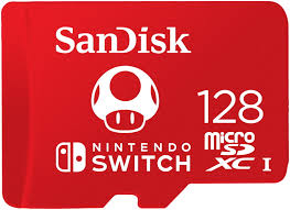 SanDisk - Flash memory card - microSDXC UHS-I Memory Card - Nintendo