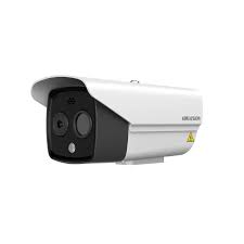 Hikvision HeatPro Series DS-2TD2628-10/QA - Cámara de videovigilancia de red/térmica - bala - color (Día y noche) - 2688 x 1520 (óptico) / 256 x 192 (térmico) - focal fijado - audio - compuesto - LAN 10/100 - MJPEG, H.264, H.265 - CC 12 V/PoE Clase 3