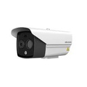 Hikvision HeatPro Series DS-2TD2628-10/QA - Cámara de videovigilancia de red/térmica - bala - color (Día y noche) - 2688 x 1520 (óptico) / 256 x 192 (térmico) - focal fijado - audio - compuesto - LAN 10/100 - MJPEG, H.264, H.265 - CC 12 V/PoE Clase 3