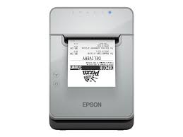 Epson OmniLink TM-L100 - Impresora de recibos - línea térmica - rollo 8 cm - 203 x 203 ppp - hasta 170 mm/segundo - USB, LAN, serial - cortador - negro Epson