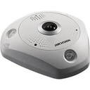 Hikvision DeepinView 6 MP IR Network Fisheye Camera DS-2CD6365G0-IVS - Cámara panorámica de red - cúpula - para exteriores - vándalos / resistente al agua - color (Día y noche) - 6 MP - 3072 x 2048 - montaje M12 - focal fijado - audio - GbE - MJPEG, H.264, H.265, H.265+, H.264+ - CC 12 V/PoE Clase 4
