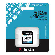 Kingston - Flash memory card - SDXC Canvas - 512GB SDXC Canvas Go Plus Gen4