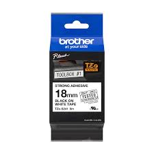 TZE-S241-CINTA ROT. BROTHER 3/4 BLACK ON WHITE