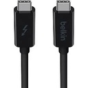 Belkin Thunderbolt 3 - Cable Thunderbolt - 24 pin USB-C (M) a 24 pin USB-C (M) - Thunderbolt 3 - 1 m - negro - para P/N: F4U097tt, F4U109tt