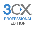 3CXPSPROFSPLA12M4 -3CX Phone System Professional 4 SC