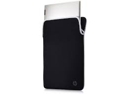 HP - Funda para portátil - 14.1" - Negro plateado - Protector reversible