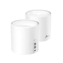 TP-LINK Deco X10 V1 - Sistema Wi-Fi - (2 enrutadores) - hasta 3900 pies cuadrados - malla 1GbE Doble banda