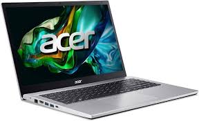 Acer - Notebook - 15.6" - AMD Ryzen 7 5700U / 1.8 GHz - 16 GB - DDR4 SDRAM - 512 GB SSD - Integrated graphics - Silver - Spanish - 1-year warranty
