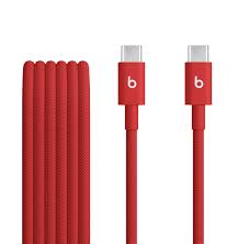 Apple - Charge/Sync cable - Beats USB-C Rapid Red