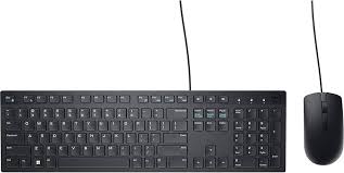 Dell - Keyboard and mouse set - Wired - KM300C -