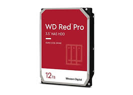 Western Digital WD Red - Hard drive - Internal hard drive - 12 TB - 3.5" - 7200 rpm - SATA