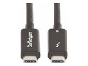 StarTech.com - Thunderbolt cable - Thunderbolt 4 - 2 m - Black