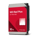Western Digital WD Red Plus NAS Hard Drive - Internal hard drive - 10 TB - 3.5" - 7200 rpm - Serial ATA