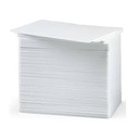 ZBSU00291-ZEBRA WHITE PVC CARDS, 30 MIL, CR-80