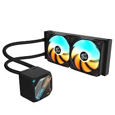 Gigabyte GAMING 240 - Processor cooler - LGA1851 / LGA1700 Socket / LGA1200 Socket / LGA1150 Socket / LGA1151 Socket / LGA1152 Socket / LGA1155 Socket / LGA1156 Socket / LGA115x Socket / Socket AM4 / Socket AM5 - Aluminum and copper - GP-GIGABYTE GME 240I G10