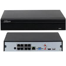 DHI-NVR4108HS-8P-4KS3-NVR DAHUA 8 CH POE 4K 1HDD VGA/HDMI 4K H265+