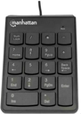 Teclado Manhattan Numerico USB-Negro-Longitud de cable: 1,29 m
