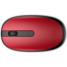 HP - Mouse - Bluetooth 5.1 - Wireless - Berry red - 43N04AA#ABM