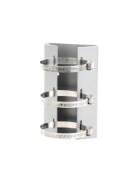 Hikvision DS-1673ZJ - Abrazadera para montaje de cámara - instalable en poste - HIK blanco - para Hikvision DS-2DE5225; Pro Series DS-2DE7225, 2DE7A232; Speed Dome Series DS-2TD4228-10