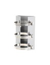Hikvision DS-1673ZJ - Abrazadera para montaje de cámara - instalable en poste - HIK blanco - para Hikvision DS-2DE5225; Pro Series DS-2DE7225, 2DE7A232; Speed Dome Series DS-2TD4228-10