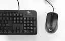 Xtech - Keyboard and mouse set - Wired - Spanish - USB - Black - Multimedia XTK-302S
