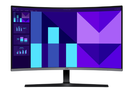 MONITOR SAMSUNG 32″ (S32D396GAN) CURVO FHD 100HZ HDMI/VGA NEGRO