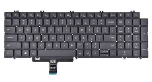 Teclado Dell Latitude 5520 Español Negro Empotrado  Retroiluminado (1A)
