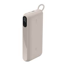 Belkin - Power bank - 20 Watt - Lithium - Para Universal - with Display Sand