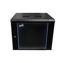 GABINETE CERRADO DE PARED COMPACTO DESARMADO   50KG - 60CMS X 45CMS  X 50CMS ALTURA 9U TEKLINK