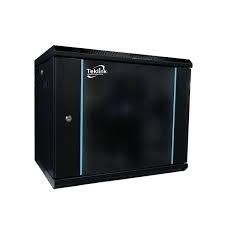 GABINETE CERRADO DE PARED COMPACTO DESARMADO   50KG - 60CMS X 45CMS  X 50CMS ALTURA 9U TEKLINK