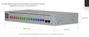 USW-Pro-Max-16-PoE (180 W)-/Un conmutador Etherlighting™ de capa 3 de 16 puertos con salida 2,5 GbE, PoE++ y opciones de montaje versátiles.